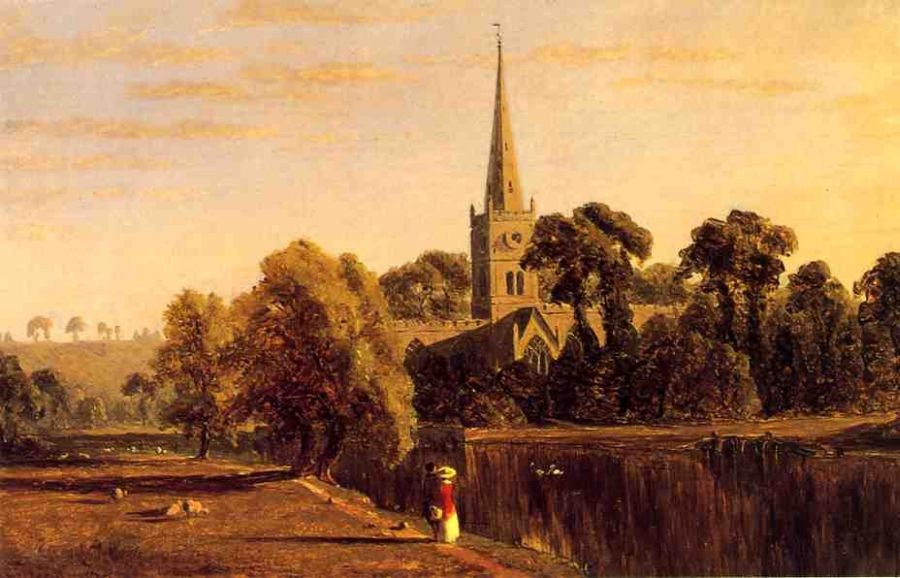 Sanford Robinson Gifford Shrine of Shakespeare